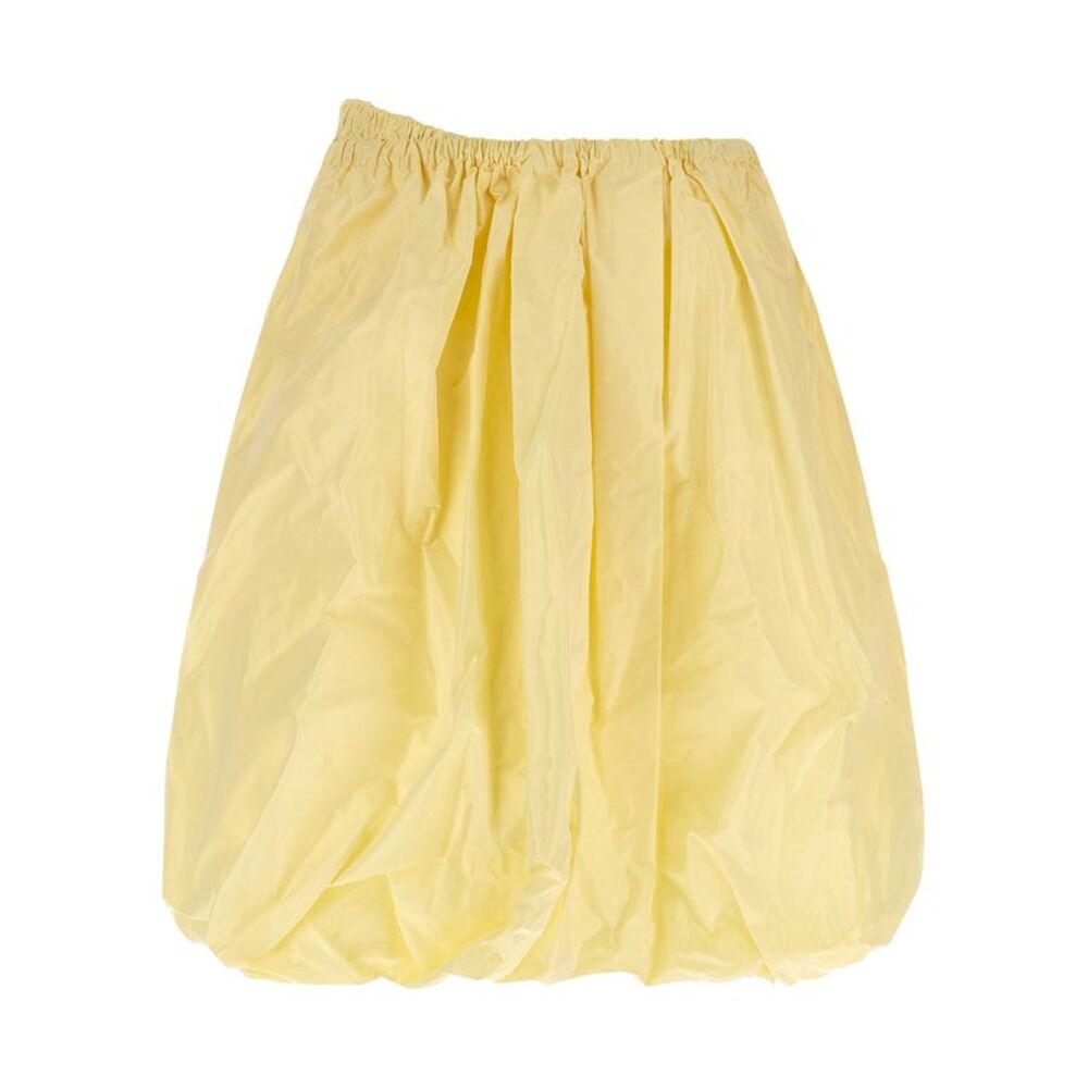 Prada Multicolor Silk Midi Women's Skirt